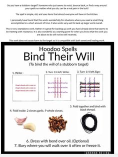 Hoodoo Magic Love, Reconciliation Spell Hoodoo, Hoodoo Love Binding Spell, Binding Spell For Toxic Person, Voodoo Love Spells, Binding Spell