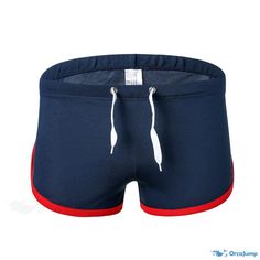 Orcajump - Breathable Drawstring Sports Underwear and Pants Boxers Shorts, Pouch Design, Boxer Shorts, Pouch, Mesh, Sports, Pants, Blue, Clothes