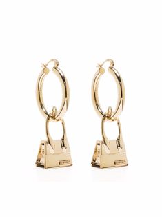 Jacquemus Les Chiquito Bag earrings - Gold