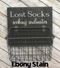 a sign that reads lost socks seeking soulmates