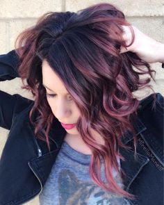 Mauve Rose Gold Hair, Violet Brunette, Pink Hairstyles, 2018 Hair, Salon Owner, Dusty Lavender, Lavender Brown, Hair Brunette