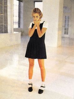 Sassy Magazine, 90's Fashion, Fresh Prince, School Uniforms, Woman Standing, Mode Inspo, 가을 패션, Look At You, Blouse Dress