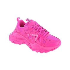 Fila Hot Pink Electrove 2 Running Shoes Fashion Sneakers Leather And Manmade Upper Dad/Platform Sole New Without Box Pink Platform Sneakers With Translucent Outsole For Sports, Pink Chunky Lace-up Sneakers With Cushioned Footbed, Pink Lace-up Chunky Sneakers With Cushioned Footbed, Trendy Pink Running Shoes, Pink Synthetic Chunky Sneakers For Jogging, Shoes Fila, Fila Shoes, Fashion Sneakers, Shoes Fashion