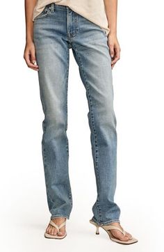 Stretchy denim keeps you moving with ease in these mid-rise jeans that are perfectly faded and cut with straight legs. Zip fly with button closure Five-pocket style 64% cotton, 24% polyester, 10% viscose, 2% elastane Machine wash, tumble dry Imported Faded Straight Jeans, Faded Straight Leg Fitted Jeans, Mid Rise Straight Leg Jeans, Mid Rise Jeans, Bottoms Pants, Straight Leg Jeans, Lucky Brand, Jeans Pants, Leg Jeans