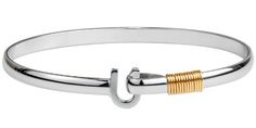 The Hook Company - SGU400 - Original Hook Bracelets Silver with 14k Gold Wrap, $190.00 (http://www.thehookcompany.com/sgu400-original-hook-bracelets-silver-with-14k-gold/) Bracelets And Rings, Bracelets Silver, Hook Bracelet, Titanium Bracelet, Gold Wrap, The Hook, Bracelet Silver, Diamond Bracelets