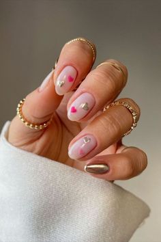 Nails Yellow, Wow Nails, Casual Nails, Nails Pink, Dipped Nails, Minimalist Nails, Classy Nails