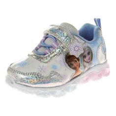 PRICES MAY VARY. DISNEY SHOES: These Frozen toddler girl shoes are an officially licensed girl’s footwear product. These Frozen toddler girls’ shoes are great for active little girls that love Elsa and Anna or any Disney cartoon characters. GIRLS LIGHT UP SHOES: Frozen shoes come in so many colors; Blue, purple, pink, white, silver with LED lights, they light up with every step. Elsa shoes are great for little girls to play like her favorite princesses, indoor or outdoor all day long. COMFORTABL Elsa Shoes, Frozen Shoes, Light Up Sneakers, Disney Cartoon Characters, Princess Anna, Disney Shoes, Light Up Shoes, Toddler Girl Shoes, Girl Shoes