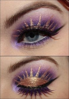 Fantasy Make-up, Make Up Designs, Disney Makeup, Beauty Make-up, Makijaż Smokey Eye, Creative Eye Makeup