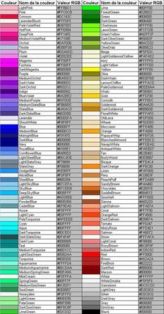 an image of color chart with different colors