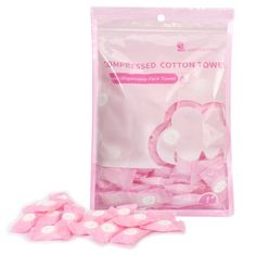 Toplive Compressed Towels 100 PCS Disposable Portable Face Towel Mini Tablets for Travel, Hiking, Camping, Sport, Beauty Salon and Outdoor Activities-Pink Compressed Towel, Mini Tablet, Camping Towel, Hand Wipes, Everyday Purse, Travel Towel, How To Clean Furniture, Face Towel, Soft Towels