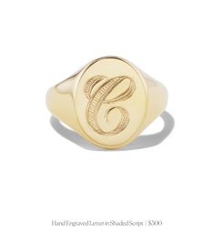 Meticulously crafted with balanced proportions and a polished finish, the Heritage Signet Ring is stunning in its simplicity. While it's beautiful in its plain form, this ring serves as a blank canvas to tell your story through engraving, diamonds, or gemstones of your choosing. The timelessness of this design makes it a perfect fit for both men and women. Refined 14k Gold Jewelry With Vs Clarity, Refined Signet Ring With Polished Finish For Formal Occasions, Refined Polished Signet Ring For Formal Occasions, Elegant Formal Signet Ring With Concave Shape, Elegant Concave Signet Ring For Formal Occasions, Polished Rounded Promise Ring Jewelry, Classic Oval Signet Ring With Polished Finish, Timeless Stamped 14k Yellow Gold Dome Ring, Classic Engraved Ring With Polished Round Band