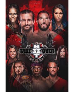 the wwe nxt takeover poster