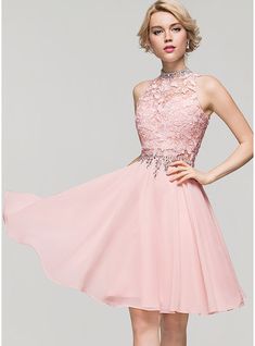 JJ's House Beading Sequins Chiffon Lace High Neck Fall A-line Plus General Back Zip Skater Dresses Sweet & Flow Sparkle & Shine Elegant Pearl Pink Height:5.8ft（176cm） Bust:32in（82cm）Waist:24in（61cm）Hips:35in（89cm） No Knee-Length Pink Sleeveless Homecoming Dress. #JJ's House #Beading #Sequins #Chiffon #Lace #HighNeck #Fall #Aline #Plus #General #BackZip #SkaterDresses #Sweet&Flow #Sparkle&Shine #Elegant #PearlPink #No #KneeLength #Pink #Sleeveless #HomecomingDress Homecoming Dresses Knee Length, Jj House, Sequin Homecoming Dress, Knee Length Cocktail Dress, Homecoming Dresses Lace, Lace Beading, A Line Cocktail Dress, Chiffon Cocktail Dress, Dresses Chiffon