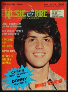 an old magazine with a young man on the cover