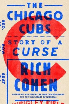 The Chicago Cubs: Story of a Curse 1985 Chicago Bears, 타이포그래피 포스터 디자인, 카드 디자인, Design Editorial, Wild Heart, Vintage Graphic Design, Chicago Bears, Vintage Graphics, Book Cover Design