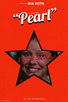 the poster for i'm a star starring mia goth