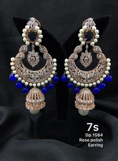 Cz Earrings, Statement Necklace