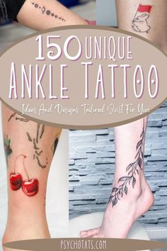 Ankle Tattoo Botanical Beauty, Beauty Tattoos, Nature Inspired, Nature Inspiration