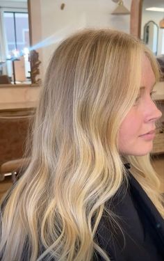 Fall Hair For Natural Blondes, Hair For A Wedding, Warm Blonde Hair, Highlight Ideas, Blond Ombre, Blonde Hair Transformations, La Life