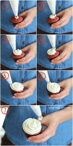 how to make cupcakes with cream cheese frosting