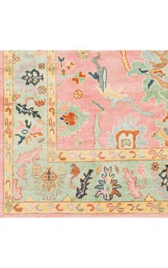 Surya Hillcrest HIL-9044 | Rug Studio Laura Park, Rugs Pink, Rug Studio, Vintage Curtains, Bedroom Remodel, Remodel Bedroom, Persian Rugs, Pretty House, Pink And Yellow