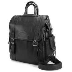 AmeriLeather Three Way Leather Backpack | Kohls Leather Backpack, Fashion Backpack, Backpacks, Handbags, Leather