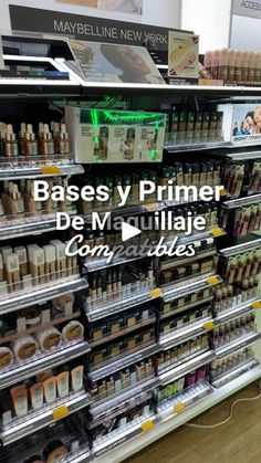 725K views · 15K reactions | BASES Y PRIMER DE MAQUILLAJE COMPATIBLES Maybelline New York e.l.f. Cosmetics NYX Professional Makeup Milani COVERGIRL  L'Oréal Paris Makeup Revolution ColourPop #basedemaquillaje #makeupfoundation #makeupprimer #maquillaje #makeuptips | M Care Cosmetic | M Care Cosmetic · Original audio Make Up Primer, Paris Makeup, Maybelline New York, Nyx Professional Makeup, Makeup Revolution, Professional Makeup, Nyx, Maybelline