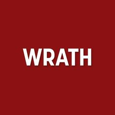 the word warth on a red background