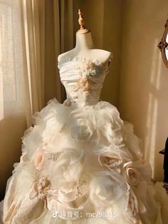 Debut Dresses, Dollette Coquette, Quinceñera Dresses, Cute Formal Dresses, Big Dresses, Quince Dress, Princess Core, Dream Wedding Ideas Dresses