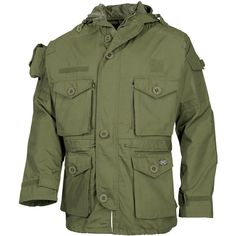 MFH Commando Jacket Smock Hiking Mens Parka Hunting Army Ripstop Coat OD Green About Us Contact Us Delivery / Returns Shop Home Special Offers Fast US Shipping View Our Feedback Join Mailing List Your browser does not support the video tag. MFH Commando Jacket Smock Hiking Mens Parka Hunting Army Ripstop Coat OD Green PRODUCT REF: US-03482B Fast US Shipping | In Stock | Usually dispatched within 24 hours of payment Similar Items Ask a Question Description MFH Commando Jacket Smock Colour: OD Green This comfortable and lightweight tactical smock from MFH is made of high-quality Polycotton Ripstop material and features a high collar with integrated wired hood, and a sturdy, two-way front zipper with buttoned weather resistant flap. Moreover, the Commando Smock Jacket goes with multiple pocke Military Style Long Sleeve Sport Coat For Outdoor, Techwear Long Sleeve Parka With Flap Pockets, Techwear Parka With Flap Pockets, Tactical Hunting Outerwear With Multiple Pockets, Military Style Long Sleeve Utility Jacket For Outdoor Work, Hooded Utility Jacket With Pockets For Hunting, Outdoor Hooded Jacket With Flap Pockets And Long Sleeves, Green Outerwear With Flap Pockets For Outdoor Activities, Military Style Long Sleeve Parka For Outdoor