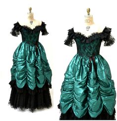 Party Dress Green, Black 80s, Crinoline Skirt, 80s Prom Dress, 80s Prom, Elegant Ball Gowns, Metallic Party, Metallic Skirt, Prom Dress Inspiration