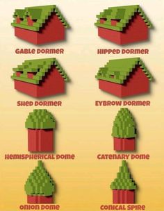 the instructions for how to make an origami house in minecraft with pictures