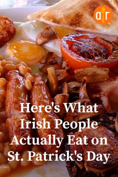 there's what irish people actually eat on st patrick's day in the uk