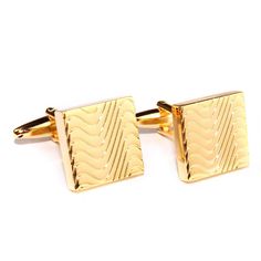 Gold Square Wave Cufflinks | Gold Square Wave Cufflinks |  Mens Shirt Cufflink | Cufflinks For Men | Men’s Fashion Suit Cuffs Link | Gentleman Accessories Suits Cuff Links Jewellery | OTAA #cufflinks #cufflink #gentleman #menfashion #menstyle #meswear #mensfashion #accessories #OTAA #gold Minimalist Gold Jewelry For Business, Classic Adjustable Earrings For Formal Occasions, Elegant Adjustable Jewelry For Office, Modern Cuff Jewelry For Office, Modern Cuff Jewelry For The Office, Modern Adjustable Cufflinks For Business, Elegant Adjustable Cufflinks As A Gift, Adjustable Gold Cufflinks For Business, Gold Cuff Jewelry For Business