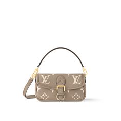 Nano Diane Bicolor Monogram Empreinte Leather - Women - Small Leather Goods | LOUIS VUITTON ® Trunk Bag, Leather Denim, Louis Vuitton Official, Wallet Pouch, Monogram Bag, Buckle Shoes, Leather Wallets, Business Bag, Lv Bag