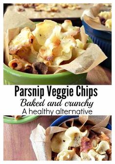 parsini veggie chips baked and crunchy in a healthy alternative