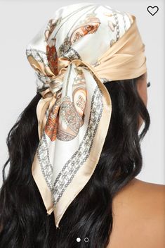 Beige Hair, Hair Wrap Scarf, Hair Scarf Styles, Head Scarf Styles, Penteado Cabelo Curto, Bandana Hairstyles, Grunge Hair, Hair A, Headband Hairstyles