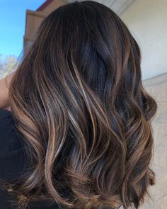 Blonde Highlights on Dark Brown Hair Dark Brown Hair With Highlights, Highlights For Dark Brown Hair, Cinnamon Hair, Light Brown Highlights, Highlights Ideas, Light Blonde Highlights, Ash Blonde Highlights, Hair With Highlights