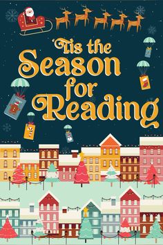 the cover of tis the season for reading