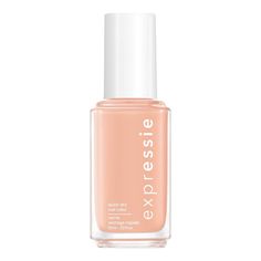 expressie dries in about a minute so you can grab, try and apply on-the-fly. our first-ever angled brush allows for easy application with both hands. Essie Expressie quick dry nail polish, vegan formula, pastel peach, All Things OOO, 0.33 fl oz; Expressie All Things OOO- pastel peach quick dry nail polish with a cream finish Quick-dry nail polish; fast-drying formula that dries in about a minute One-step color; apply two coats of any expressie color on clean nails, let dry for about a minute, no base or top coat needed Easy application; our angled brush makes for easy self-application with both hands, including your non-dominant hand Vegan formula with zero animal derived ingredients Fast Drying Nail Polish, Summer Nail Color, Peach Nail Polish, America Nails, Quick Dry Nail Polish, Quick Nail, Dry Nails Quick, Peach Nails, Nail Color Trends