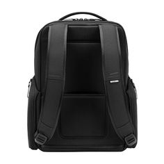 a black backpack on a white background