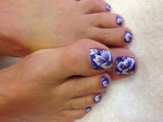 Flower Gel Toe Nails, Gel Toes, Nails Art, Toe Nails, Stylish Nails, Acrylic Nails, Nail Designs