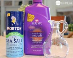 Product buildup and oil can make your hair look tired and weighed down. Use this cheap DIY clarifying shampoo to detox your hair and restore its vitality. Sea Salt Shampoo, Hair Detox, One Good Thing By Jillee, Fast Hairstyles, Clarifying Shampoo, Makeup Tricks, Mild Shampoo, Blonde Brunette, Hair Care Products