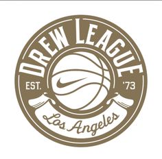 the logo for drew league, which is located in los angeles's west side