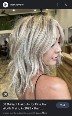 Layers And Curtain Bangs, Corte Long Bob, Long Fine Hair, Bob Fosse, Short Hairstyles Fine, Fine Straight Hair, Hair Adviser, Bob Hairstyles For Fine Hair, Healthier Hair