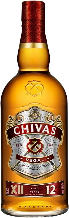 Whisky Chivas Regal 12 anos Blended Escocês - 1 litro | Amazon.com.br Whisky Chivas Regal, Whisky Chivas, Speyside Whisky, Chivas Regal, Ideas For Presents, Blended Whisky, Aged Rum