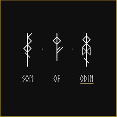 four different types of arrows in white and gold on a black background with the words son of man written below them