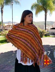 Look amazing with this beautiful Cotton shawl. Fashion mexican rebozo Great for this autumn winter season. Perfect to complement any outfit. Made of Acrylic with beautiful fine tassels MEASUREMENTS 24 inches wide 73 inches height Wash Preferably the first time handwash or wash separately. Wash with clothes of the same color. If you have any questions please feel free to contact me. Mexican shawl traditional rebozo - shawl Pashmina - Mexican Poncho for the winter - colorful shawl - scraf Mexican Shawl, Mexican Rebozo, Shawl Fashion, Cotton Shawl, Pashmina Shawl, Anaheim, Shawls And Wraps, Winter Season, Crochet Scarf