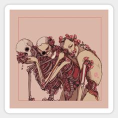 Zombie Skeleton, Skeleton Tattoos, A Skeleton, Arte Inspo, Art Inspiration Drawing