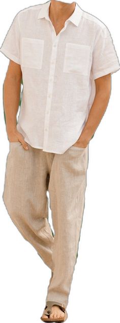 Baggy Linen Cargo Pants With Pockets, Casual Linen Cargo Pants With Pockets, Linen Cargo Pants With Relaxed Fit And Hip Pockets, Linen Cargo Pants With Pockets, Summer Linen Cargo Pants With Elastic Waistband, Summer Loose Fit Linen Cargo Pants, Casual Linen Pants With Hip Pockets, Casual Baggy Linen Cargo Pants, Baggy Linen Cargo Pants Casual Style